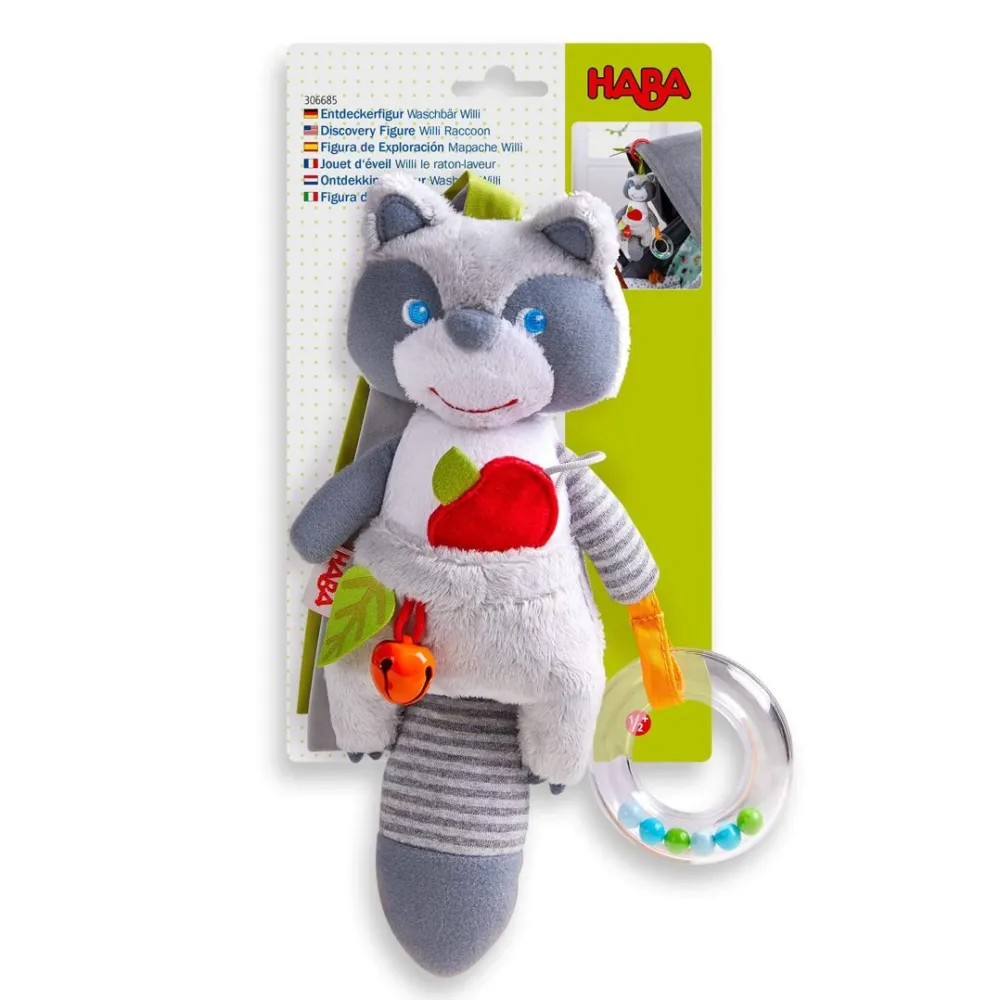 HABA Willie Raccoon Hanging Toy< Hanging Baby Toys + Mobiles