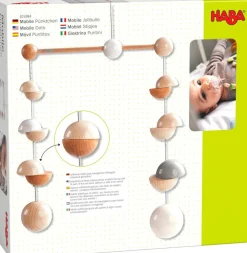 HABA Wooden Mobile Dots< Play Gyms, Play Mats + Accessories