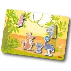 HABA World Of Animals Magnetic Game Box< Travel + Magnetic Games
