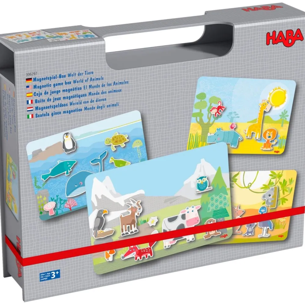 HABA World Of Animals Magnetic Game Box< Magnetic Games